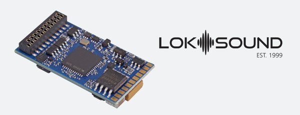 LokSound 5 DCC/MM/SX/M4 "Leerdecoder", PluX22, Spurweite: 0, H0