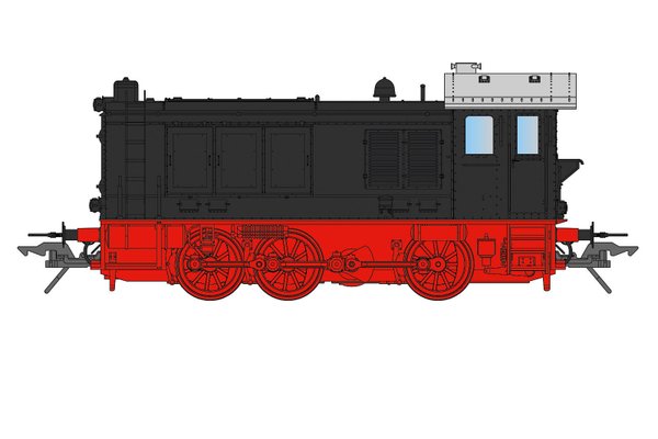 Lenz Spur 0 - Diesellok Diesellok V36.1-2, DB, Ep.3