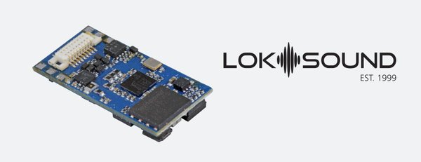 ESU - LokSound 5 micro DCC/MM/SX/M4 "Leerdecoder", 8-pin NEM652, mit Lautsprecher