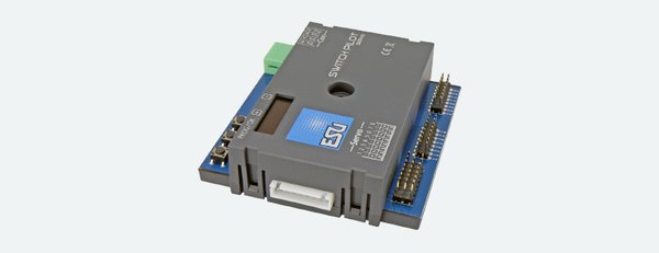 ESU - SwitchPilot 3 Servo, 8-fach Servodecoder, DCC/MM, OLED, mit RC-Feedback