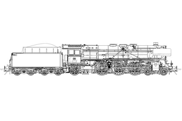 Lenz 0 - Baureihe 01 169, DB Ep. IIIb