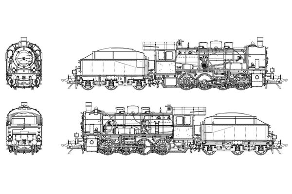 Lenz Spur 0 - Baureihe 55 4713, DR, Ep.3
