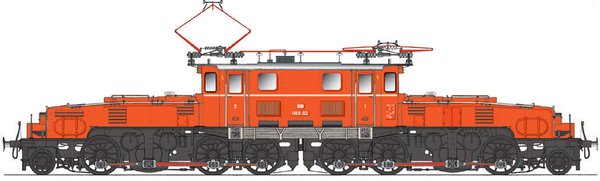 Austria Spur 0 - Baureihe 1189.02, ÖBB Epoche IVa
