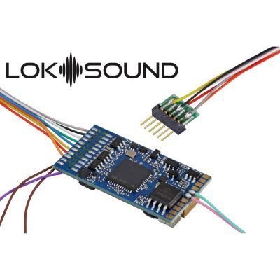 ESU LokSound 5 DCC/MM/SX/M4 "Leerdecoder", 8-pin