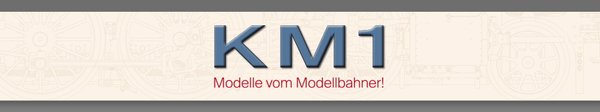 KM1 Weichenspannwerk, Fertigmodell, Messing