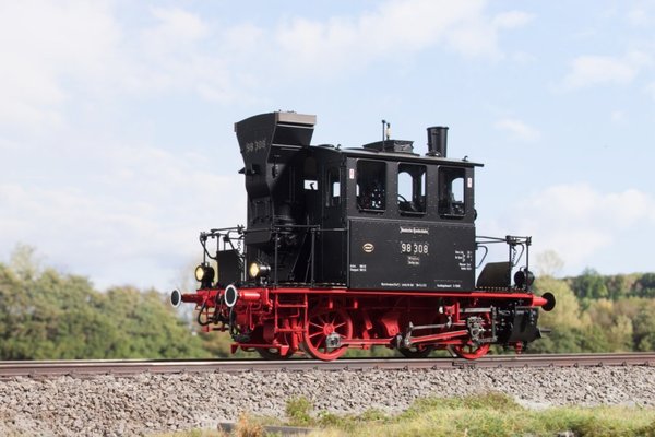 KM1 Spur 0 - Baureihe BR 98 308, DB Ep. IIIa, BD Augsburg - Bw Neu-Ulm
