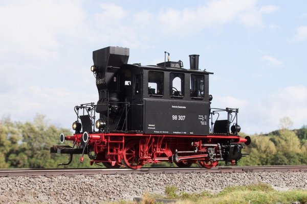 KM1 Spur 0 - Baureihe BR 98 307, DB Ep. IIIb, BD Nürnberg - Bw Nürnberg Hbf