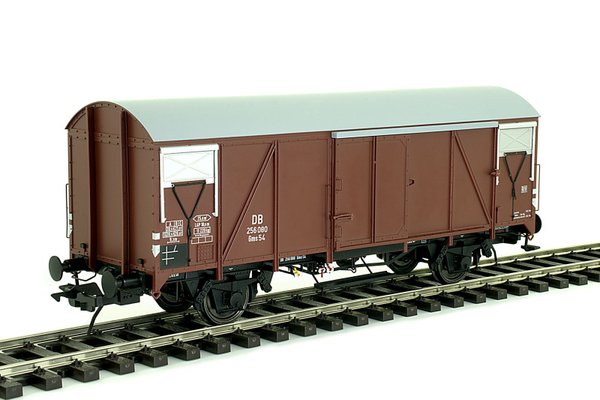 Lenz 0 - Gedeckter Güterwagen Gms 54, DB, Ep.3, Nr. 256 080